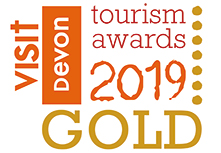 Visit Devon Gold Award logo for 2019 sm